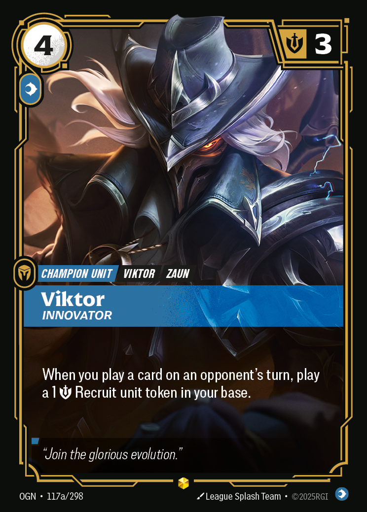 Viktor - Innovator - Alternate Art [OGN-117a]