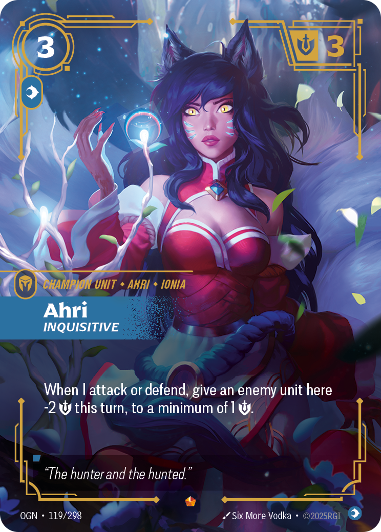 Ahri - Inquisitive [OGN-119]