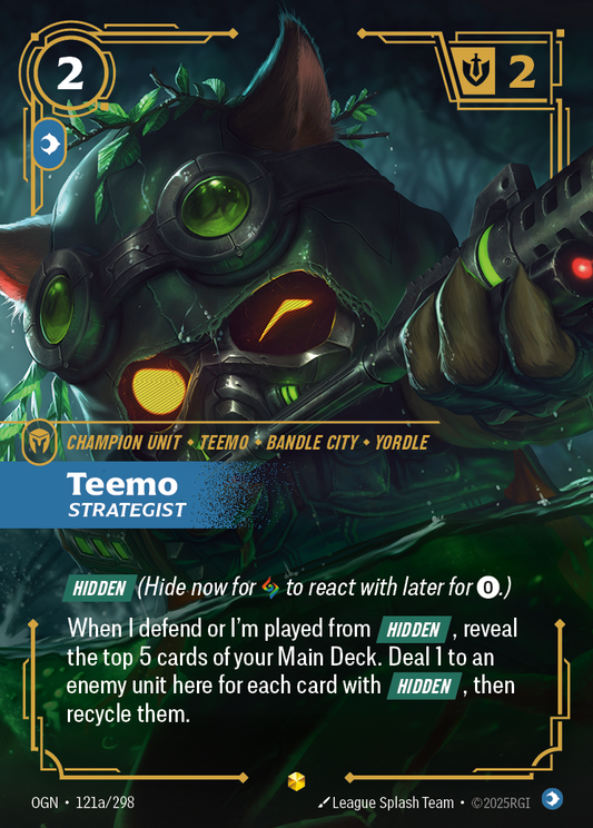 Teemo - Strategist - Alternate Art [OGN-121a]
