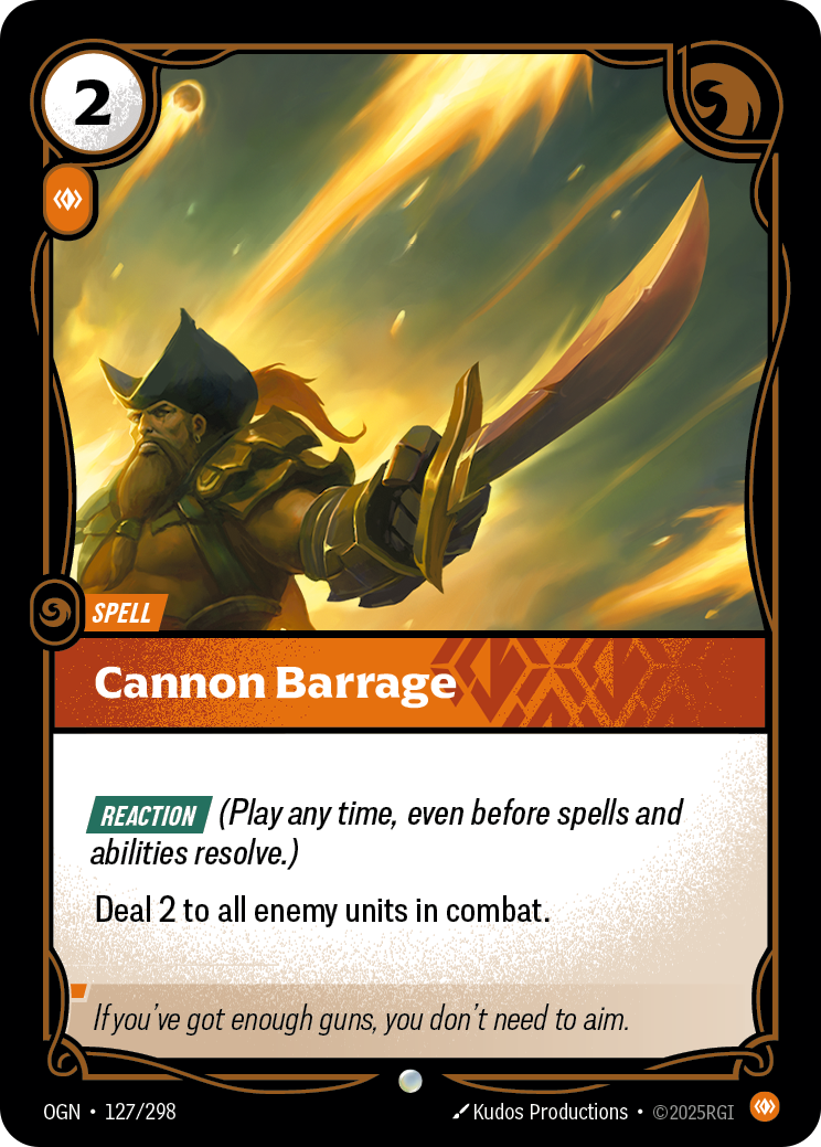 Cannon Barrage [OGN-127]