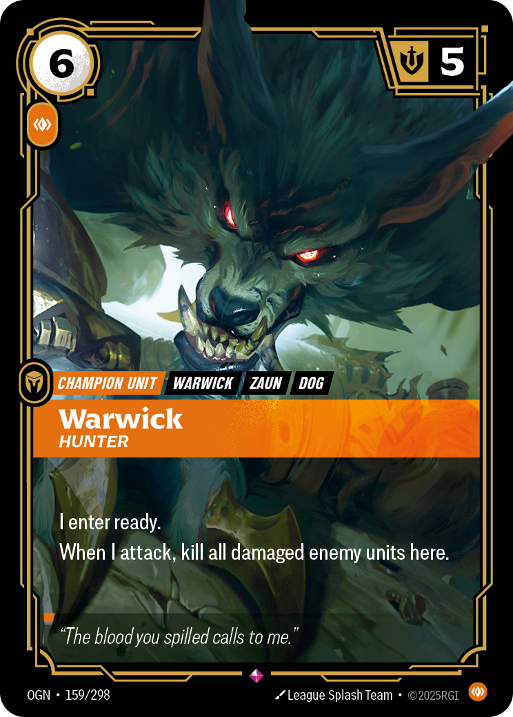 Warwick Hunter [OGN-159]