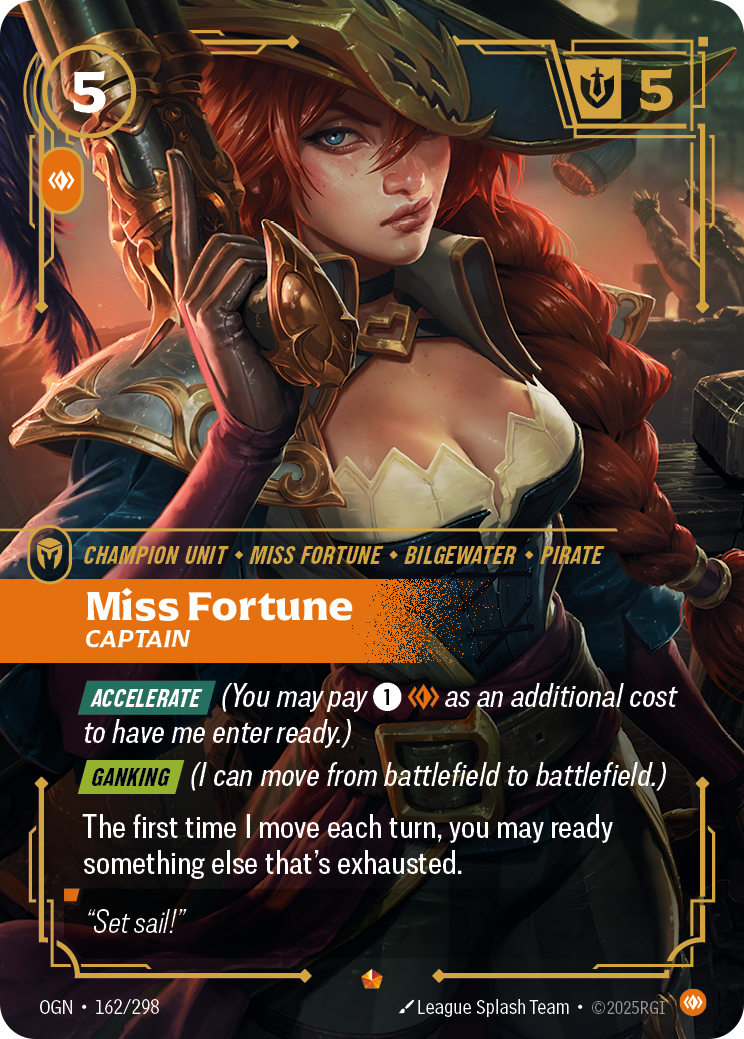 Miss Fortune - Captain [OGN-162]