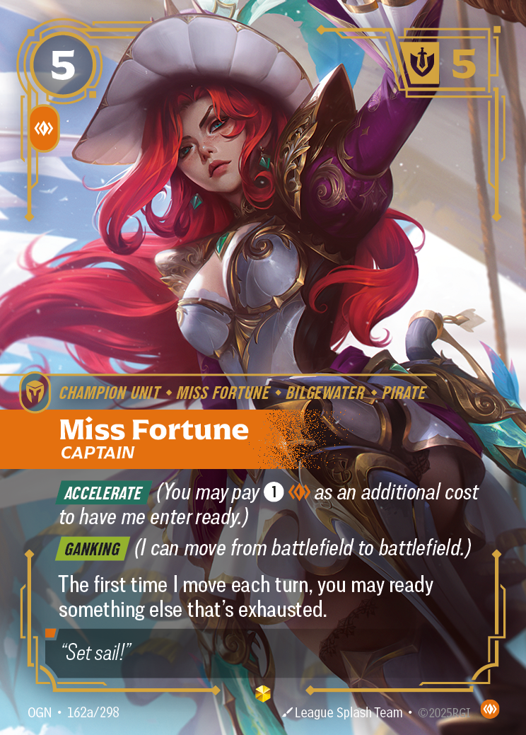 Miss Fortune - Captain - Alternate Art [OGN-162a]