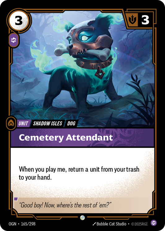 Cemetery Attendant [OGN-165]