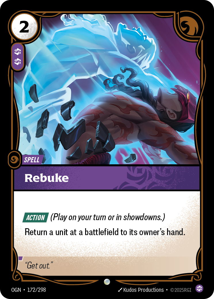 Rebuke [OGN-172]