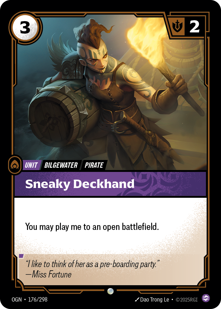 Sneaky Deckhand [OGN-176]