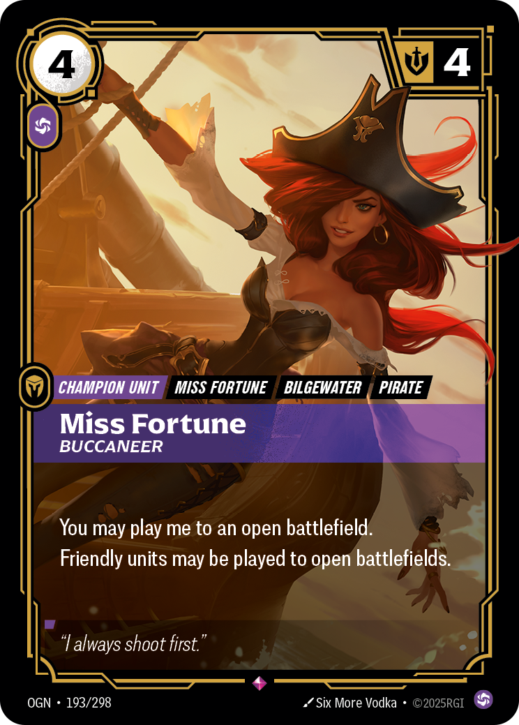 Miss Fortune - Buccaneer [OGN-193]