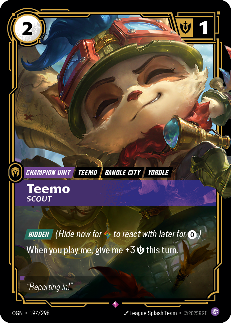 Teemo - Scout [OGN-197]