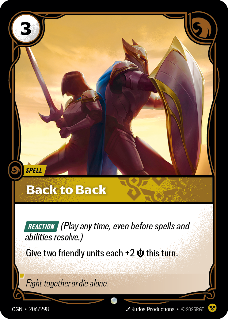 Back to Back [OGN-206]