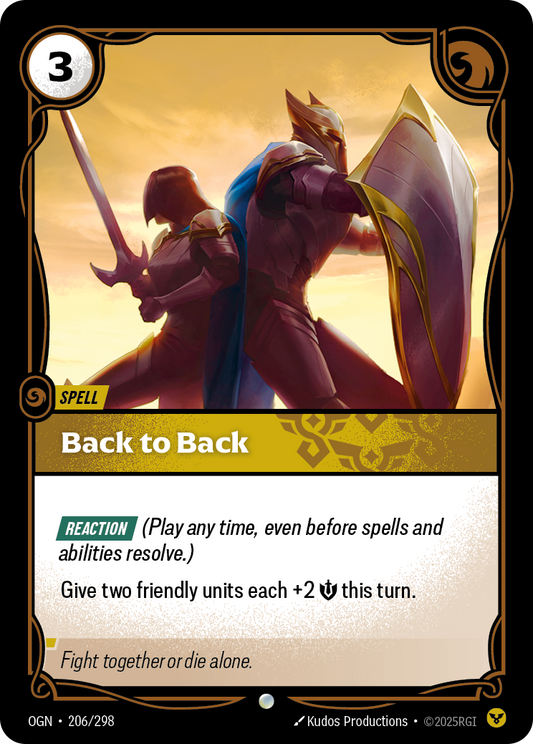 Back to Back [OGN-206]