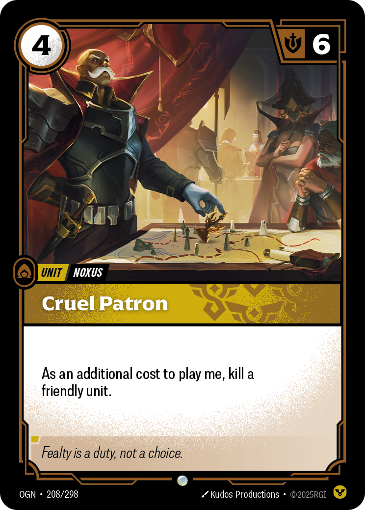 Cruel Patron [OGN-208]