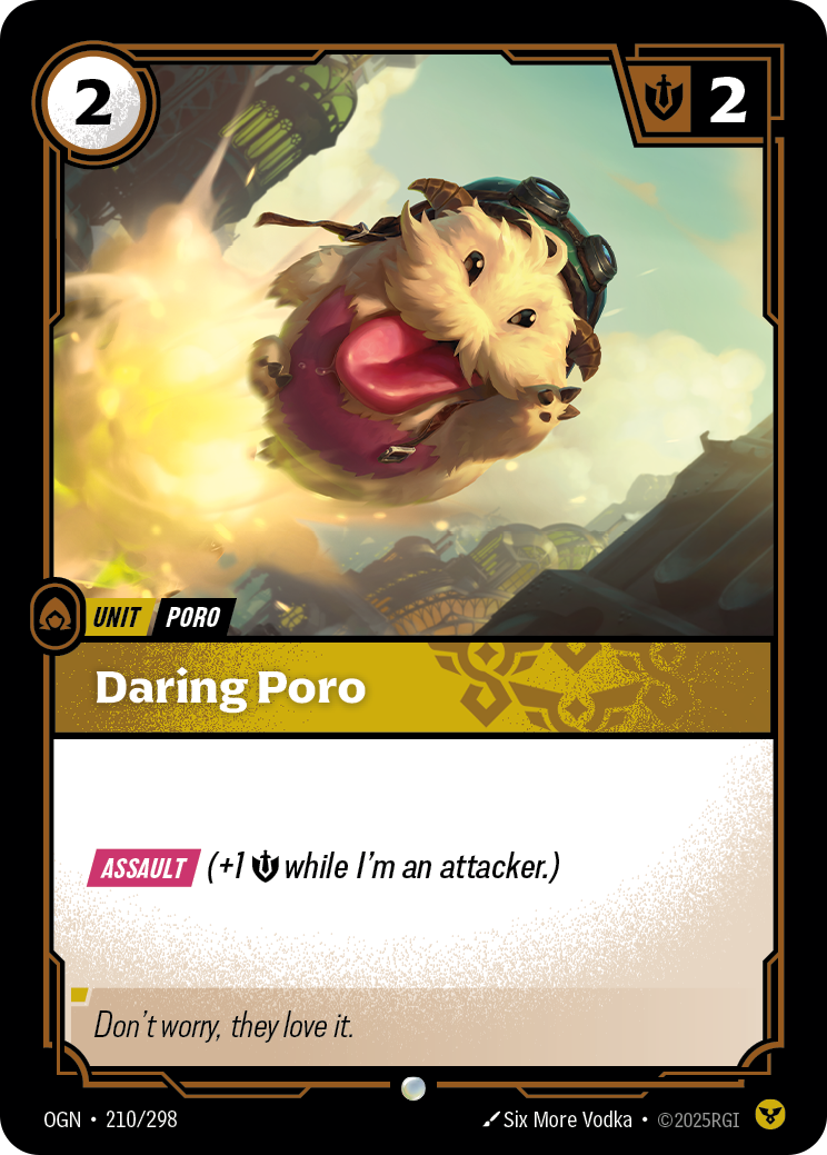 Daring Poro [OGN-210]