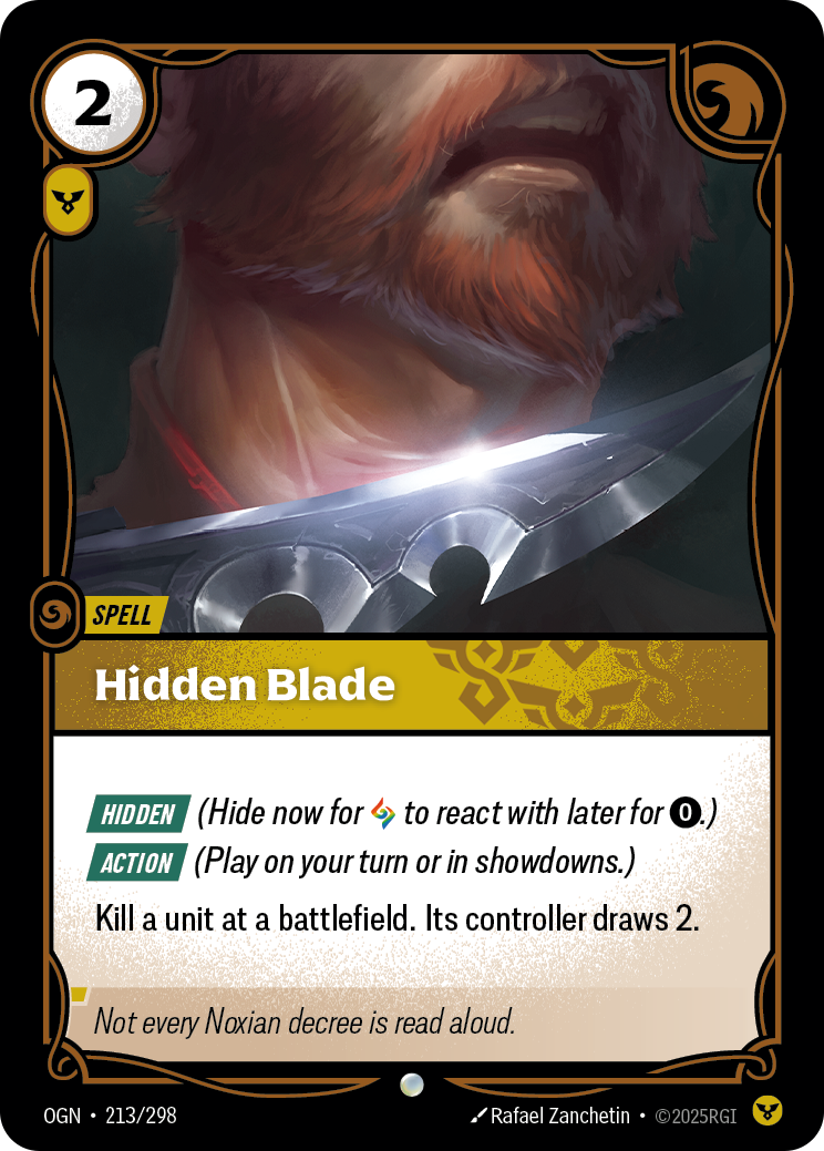 Hidden Blade [OGN-213]