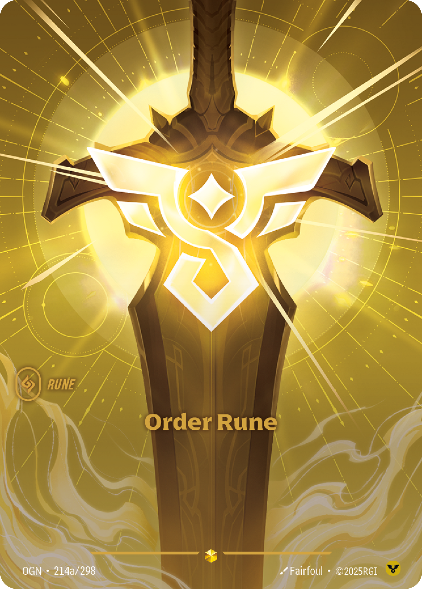Order Rune - Alternate Art [OGN-214a]