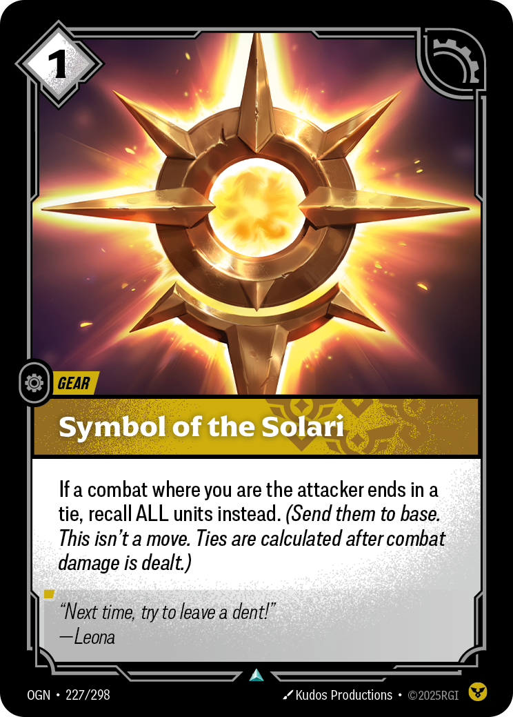Symbol of the Solari [OGN-227]