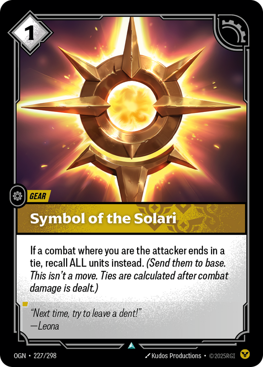 Symbol of the Solari [OGN-227]