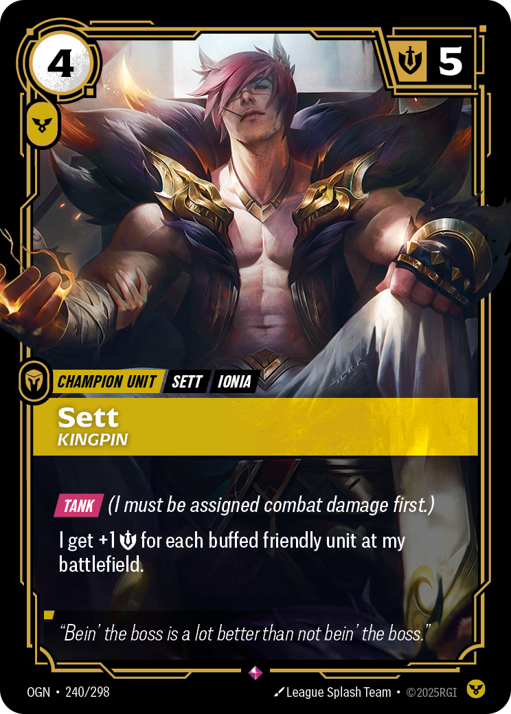 Sett - Kingpin [OGN-240]
