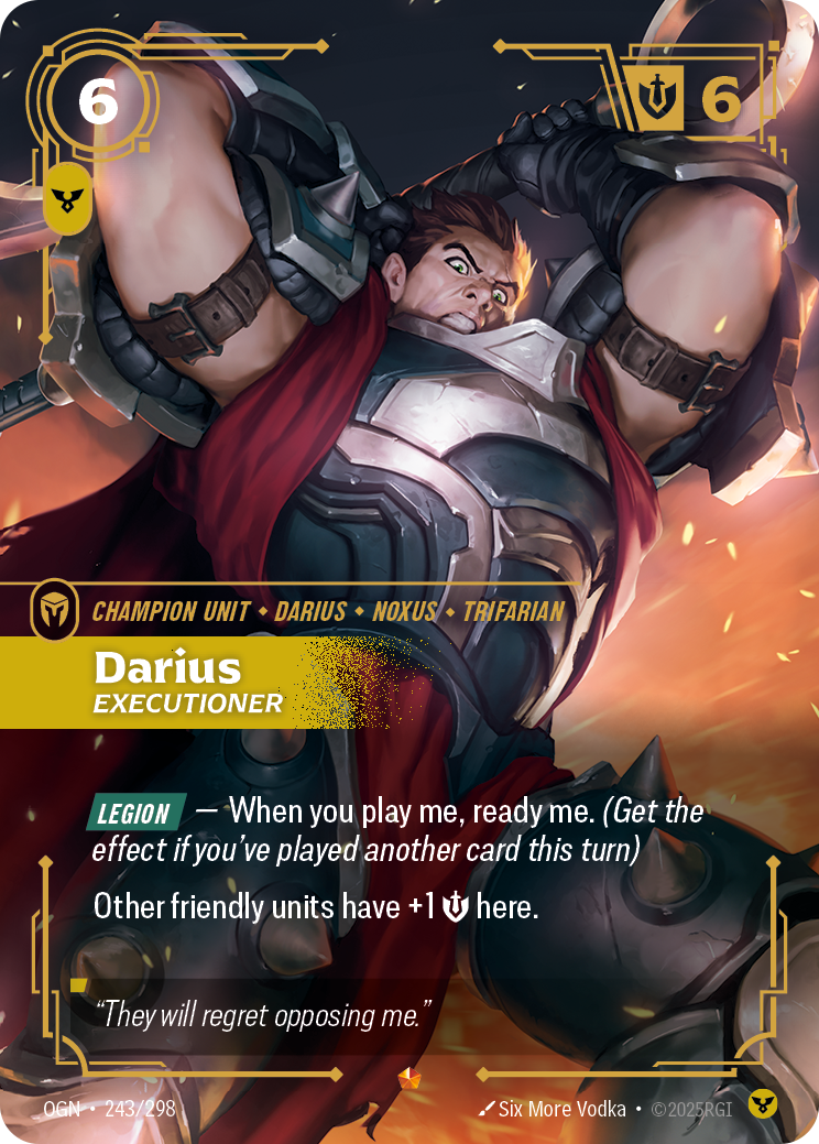 Darius - Executioner [OGN-243]