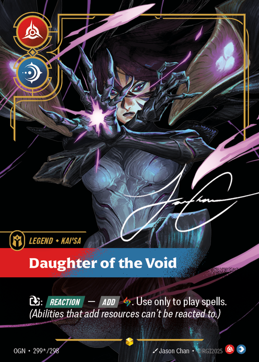 Kai'Sa - Daughter of the Void - Showcase Signed [OGN-299S]