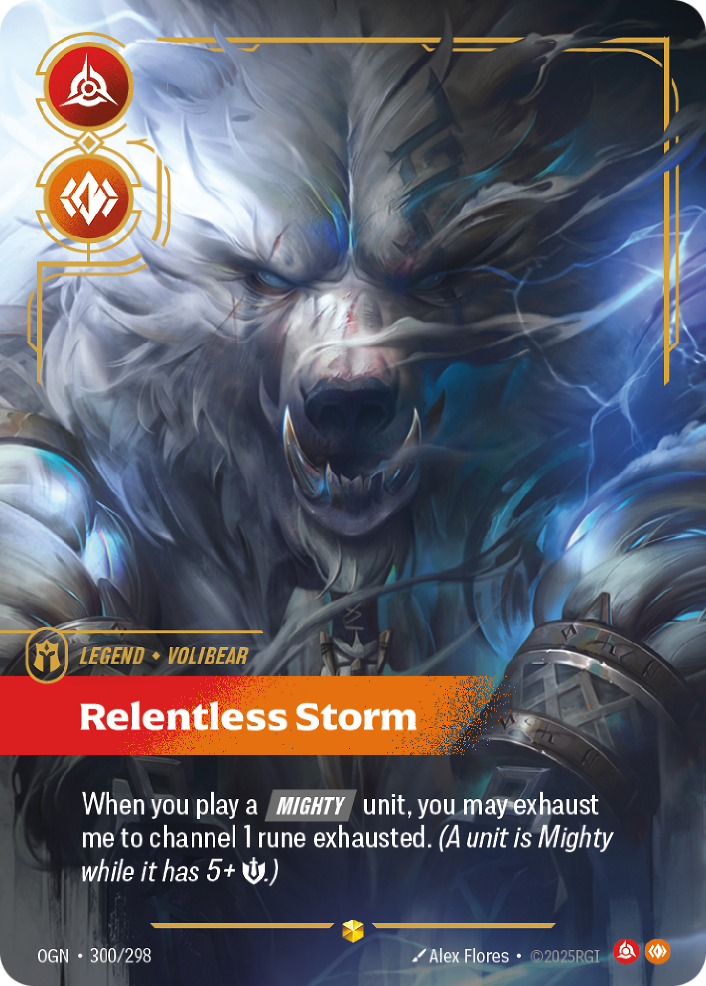 Volibear - Relentless Storm- Showcase [OGN-300]