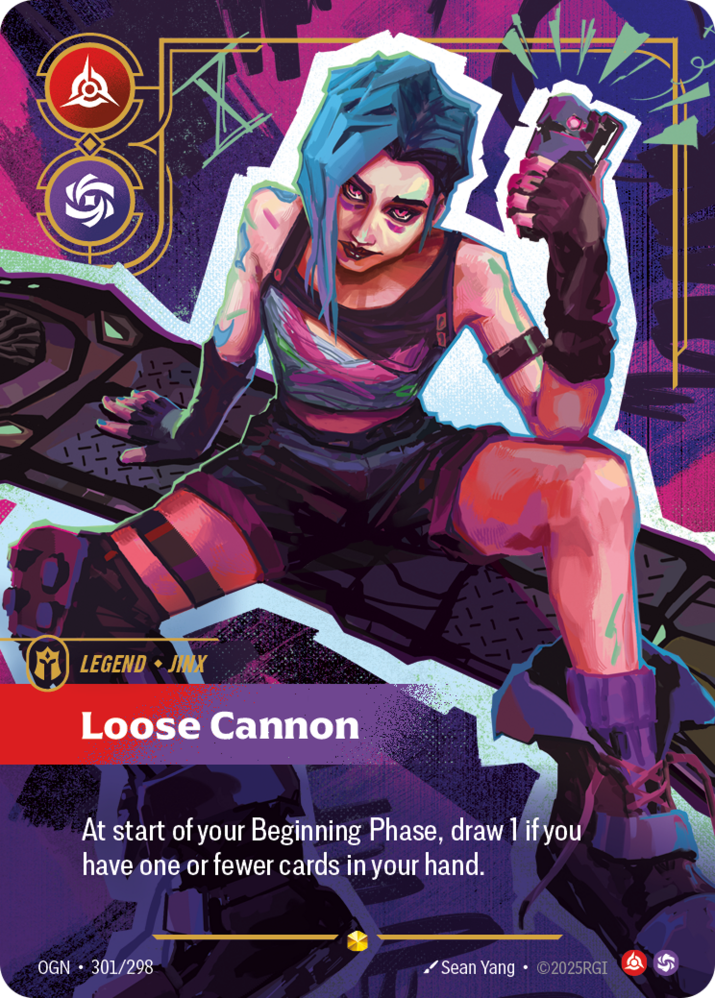 Jinx - Loose Cannon - Showcase [OGN-301]