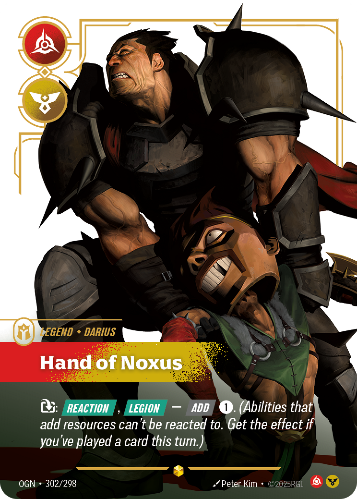 Darius - Hand of Noxus - Showcase [OGN-302]