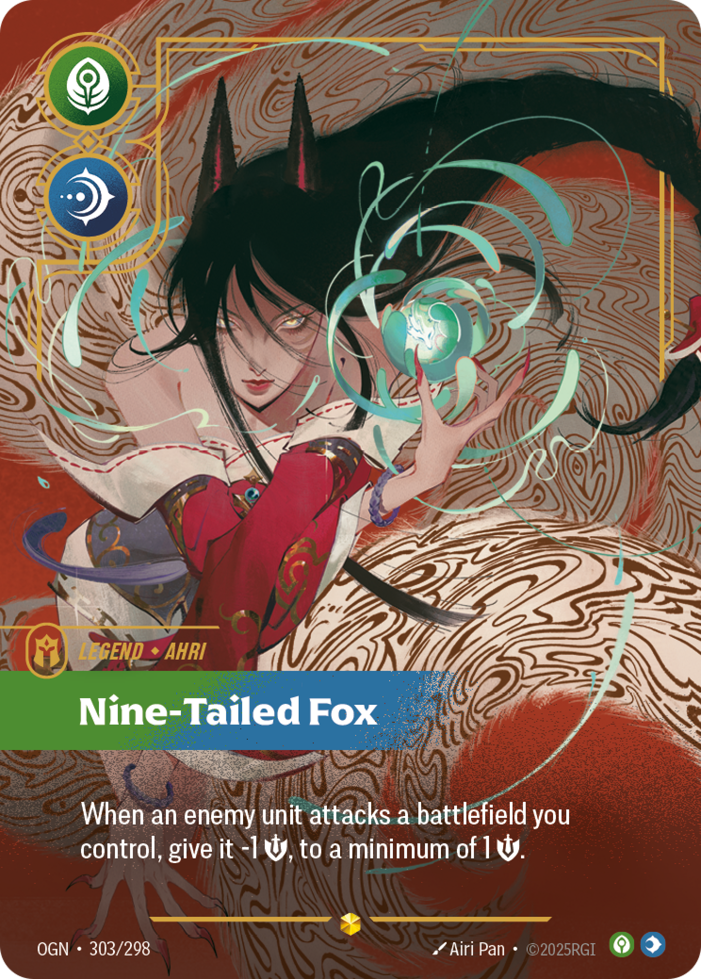 Ahri - Nine-Tailed Fox - Showcase [OGN-303]