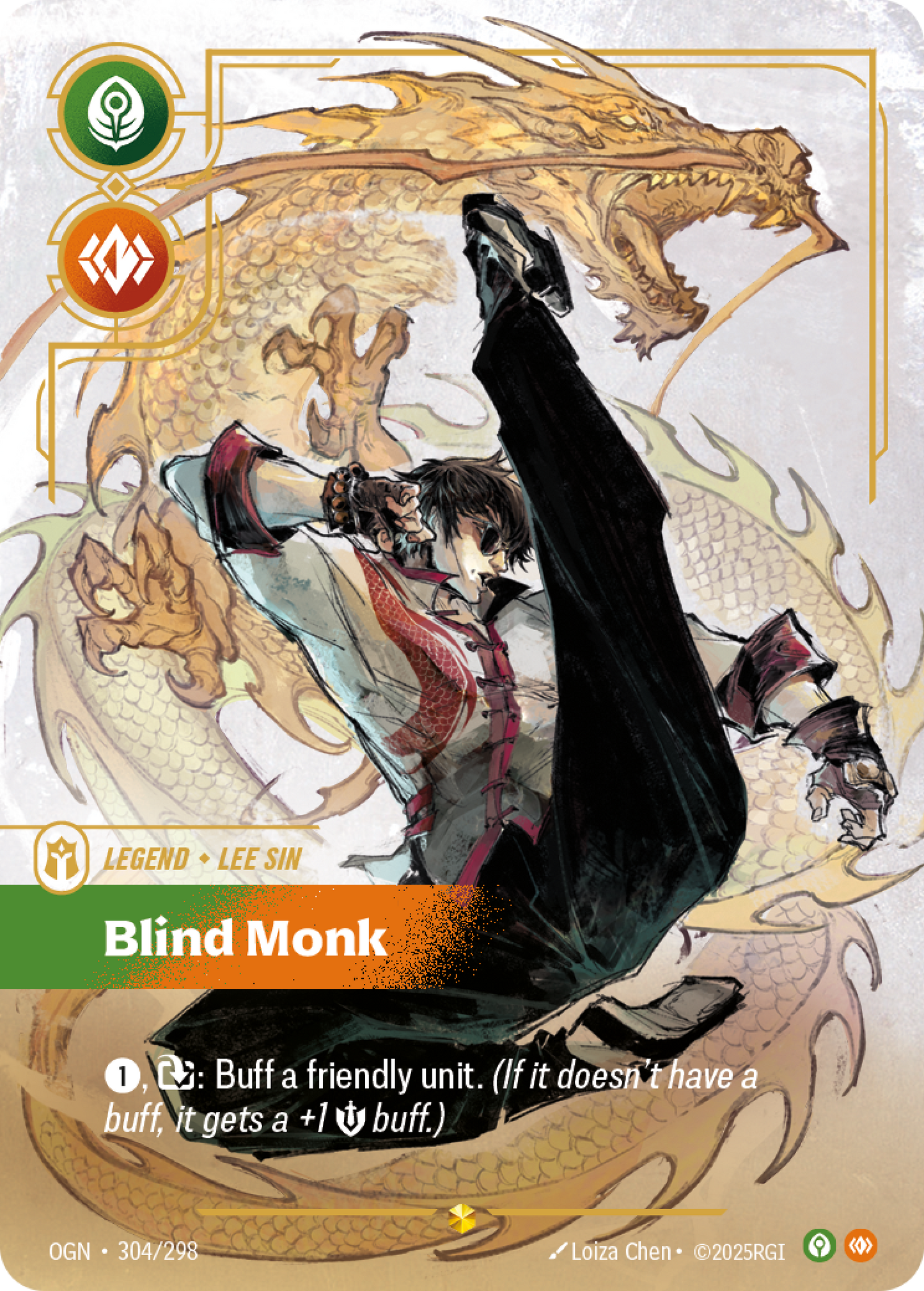 Lee Sin - Blind Monk - Showcase [OGN-304]
