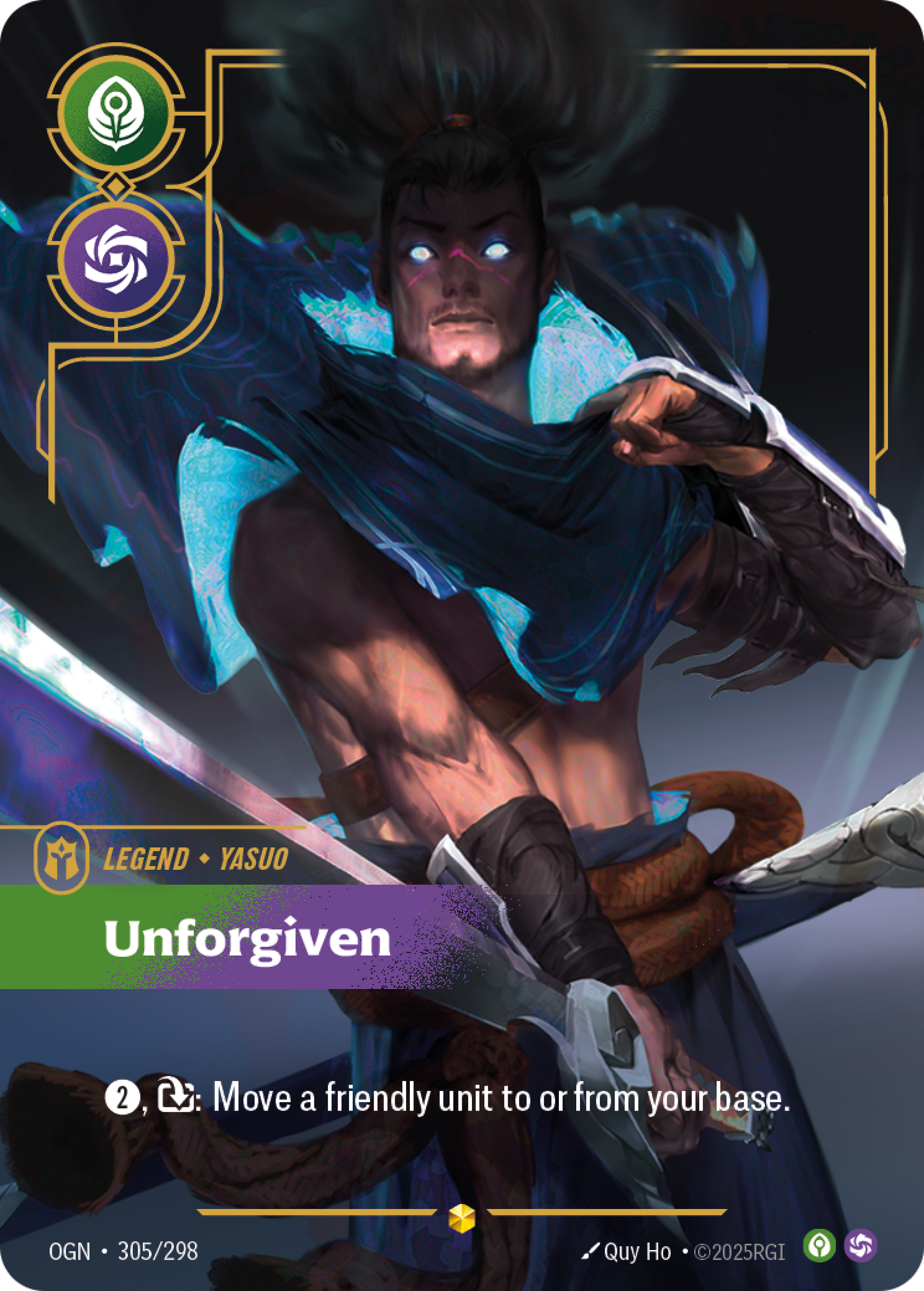 Yasuo - Unforgiven - Showcase [OGN-305]