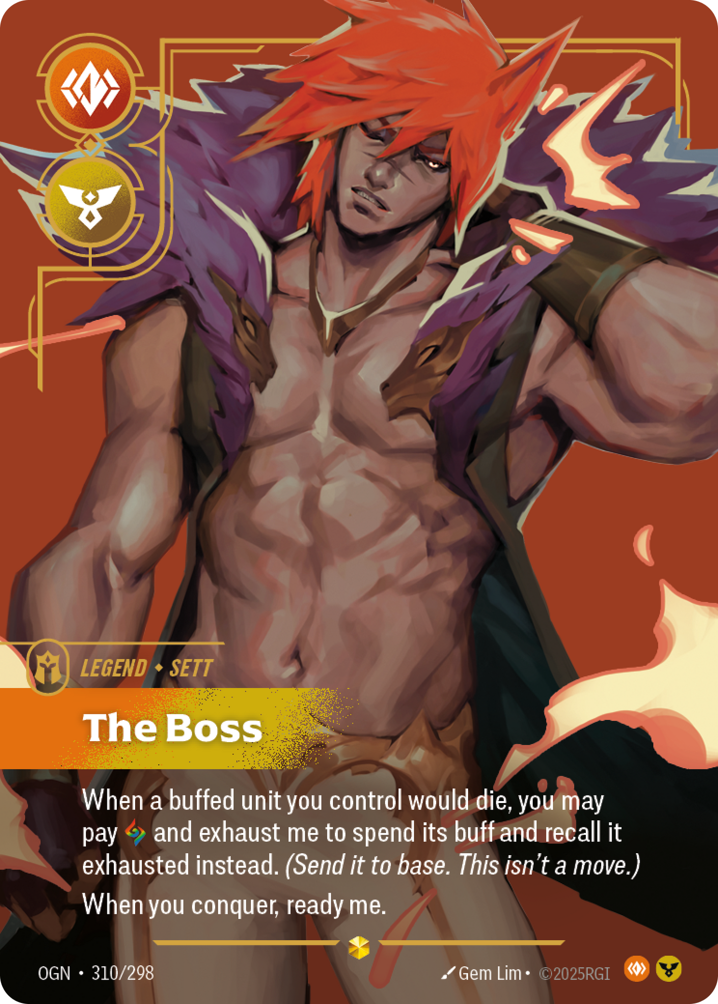 Sett - The Boss - Showcase [OGN-310]
