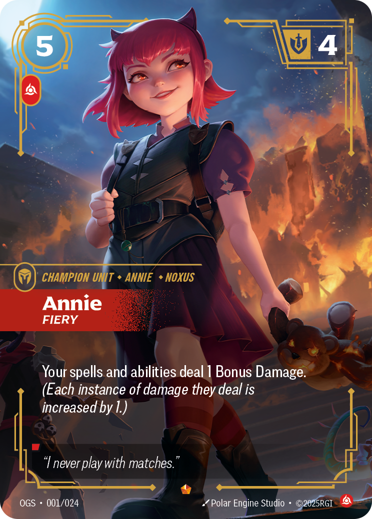 Annie - Fiery [OGS-001]