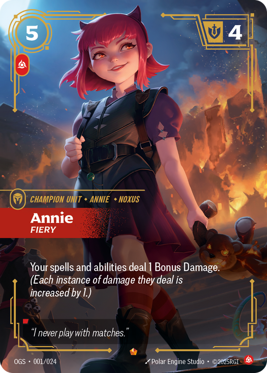 Annie - Fiery [OGS-001]