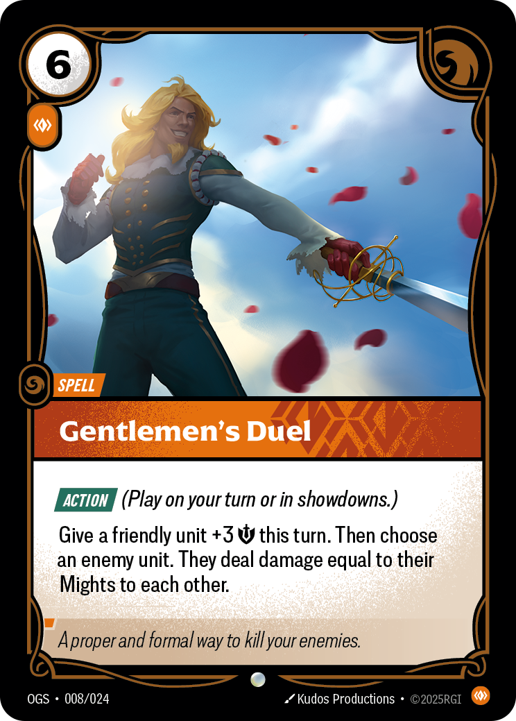 Gentlemen's Duel [OGS-008]