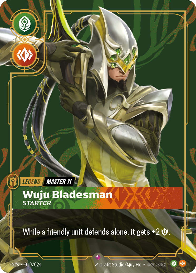 Master Yi - Wuju Bladesman - Starter [OGS-019]