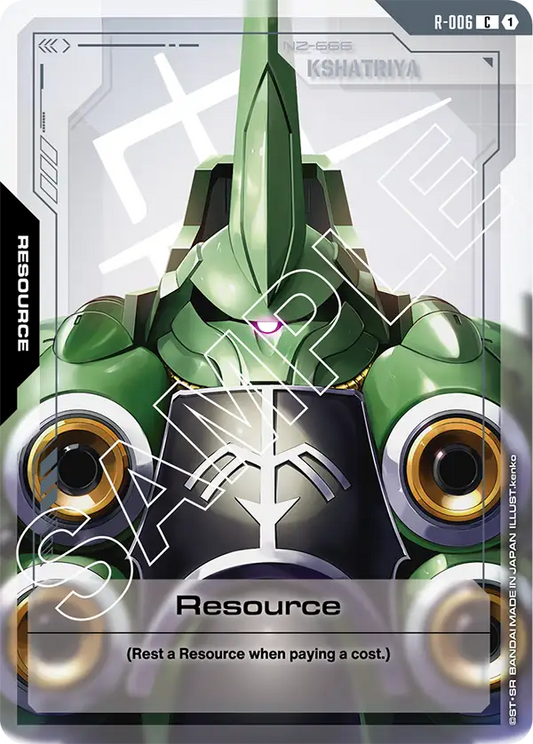 Resource (R-006) C