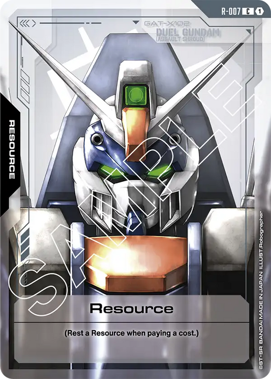 Resource (R-007) C