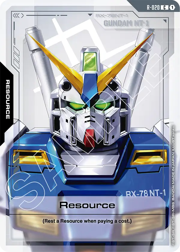 Resource Gundam NT-1 [R-020] [C]