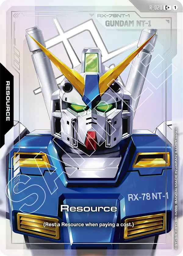 Resource Gundam NT-1 [R-020] [C+]