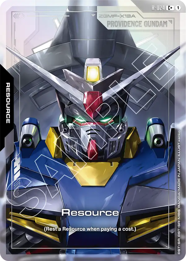 Resource Providence Gundam [R-024] [C+]