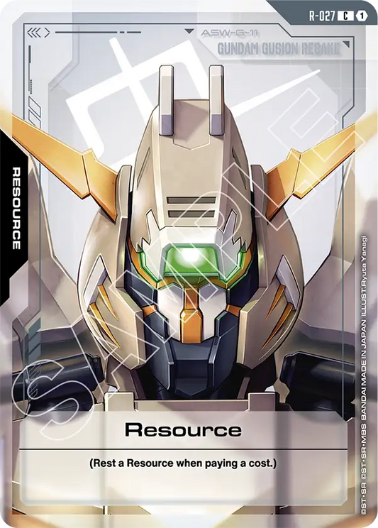 Resource Gundam Gusion Rebake [R-027] [C]