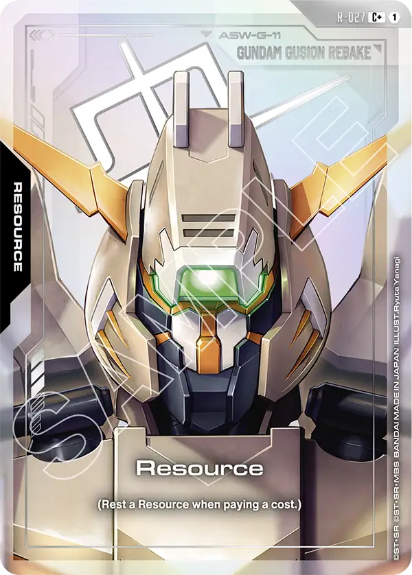 Resource Gundam Gusion Rebake [R-027] [C+]