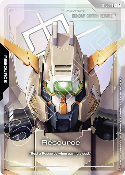 Resource Gundam Gusion Rebake [R-027] [C+]