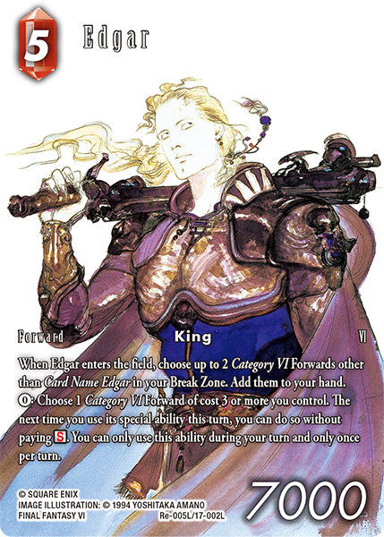 Edgar Re-005L/17-002L) (Legacy collection) Full Art