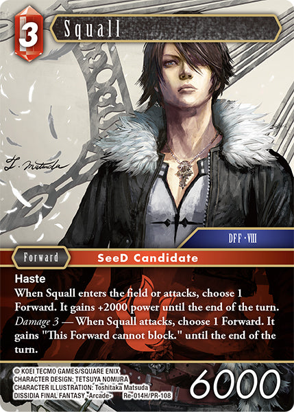 Squall (Re-014H/PR-108) (Legacy collection)