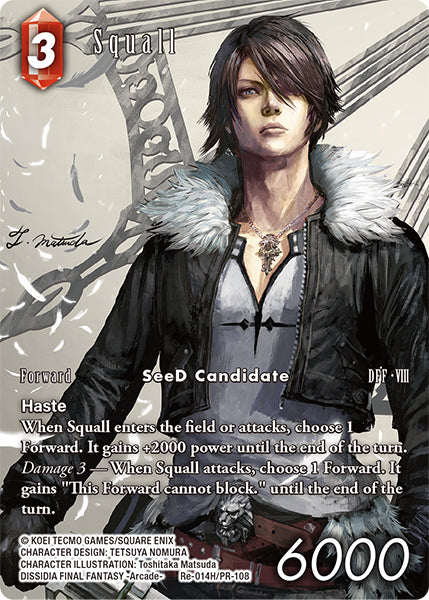 Squall (Re-014H/PR-108) (Legacy collection) Full Art