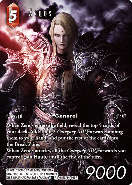 Zenos (Re-015C/14-015R) (Legacy collection) Full Art