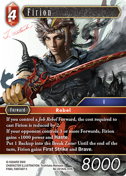 Firion (Re-021H/6-019L) (Legacy collection)