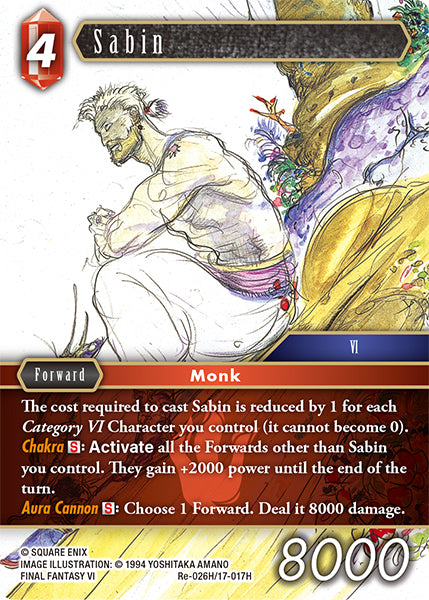 Sabin (Re-026H/17-017H) (Legacy collection)