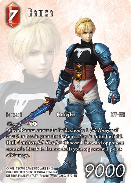 Ramza (Re-028C/18-015R) (Legacy collection) Full Art