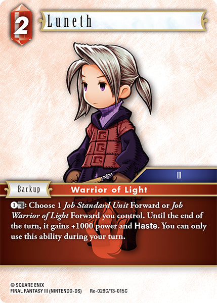 Luneth (Re-029C/13-015C) (Legacy collection)